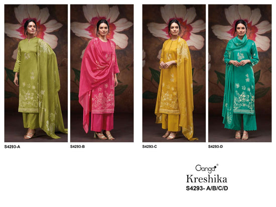 Ganga Fashion Kreshika 4293