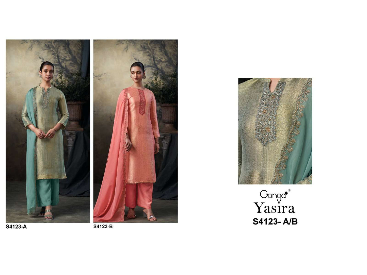 Ganga Fashion Yasira 4123