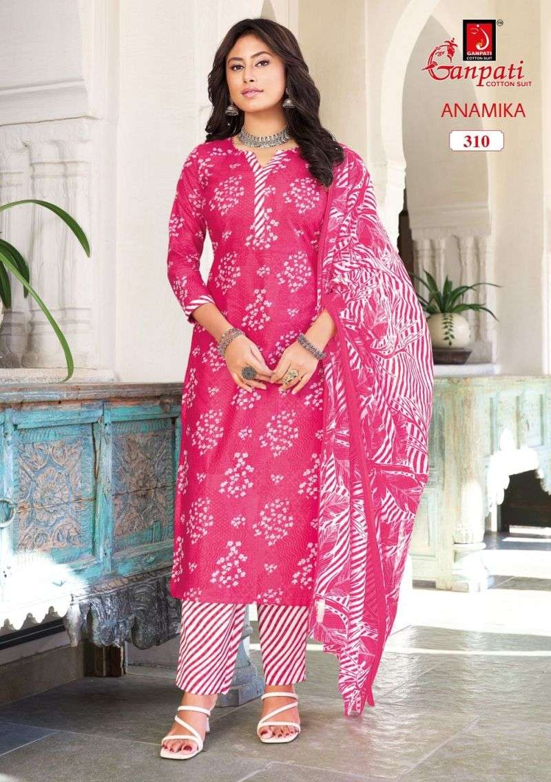 Ganpati Anamika Vol-3 Cotton Dress Material