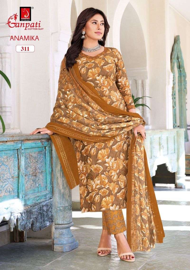 Ganpati Anamika Vol-3 Cotton Dress Material