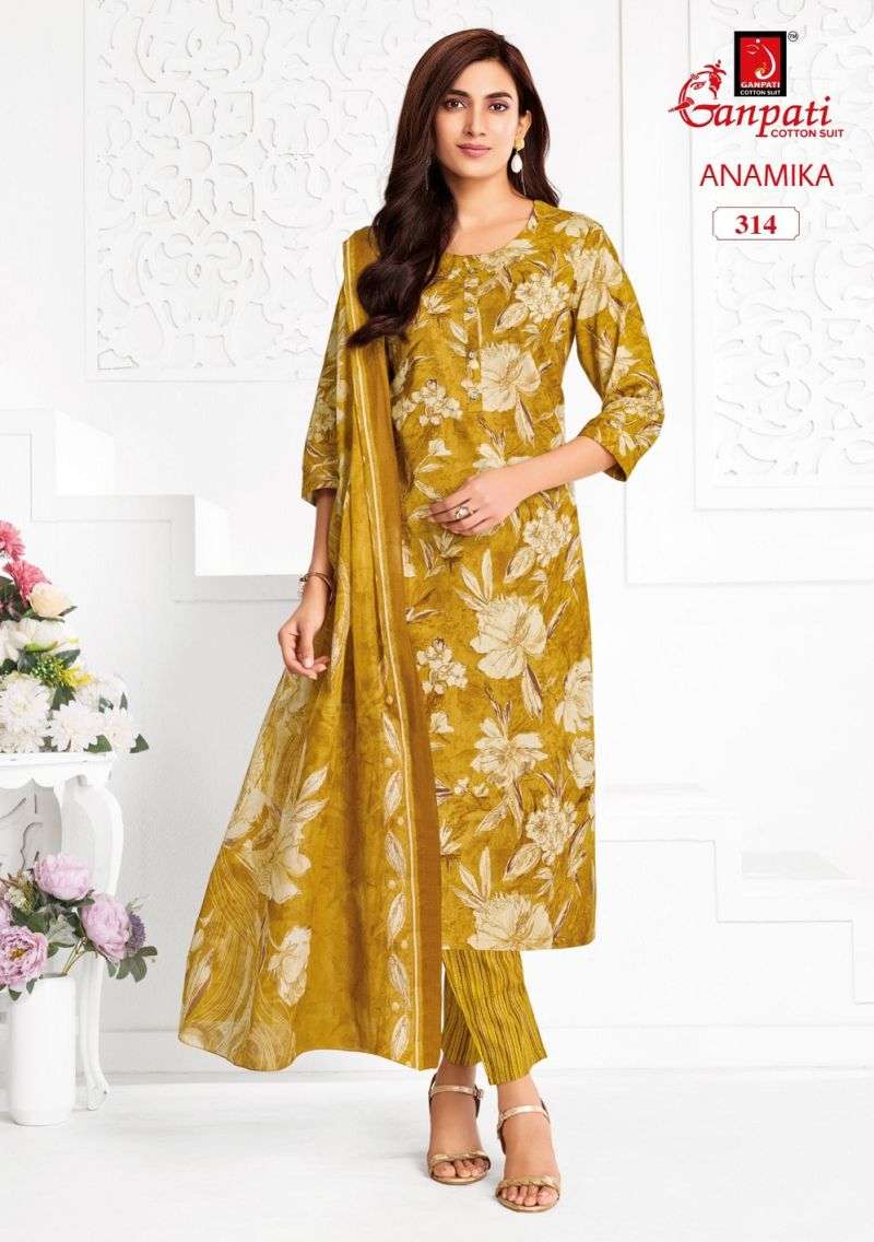 Ganpati Anamika Vol-3 Cotton Dress Material