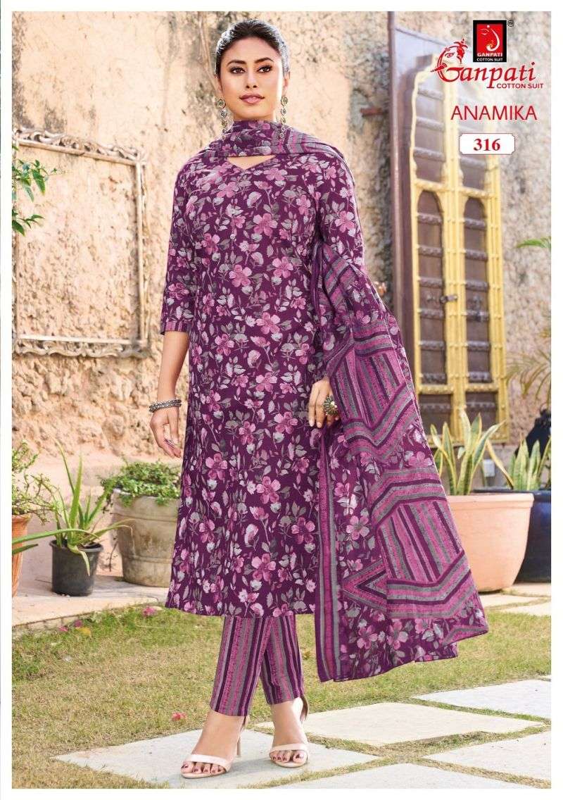Ganpati Anamika Vol-3 Cotton Dress Material