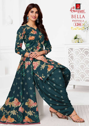 GANPATI BELLA PATIYALA VOL-12 Cotton Printed Salwar Suit
