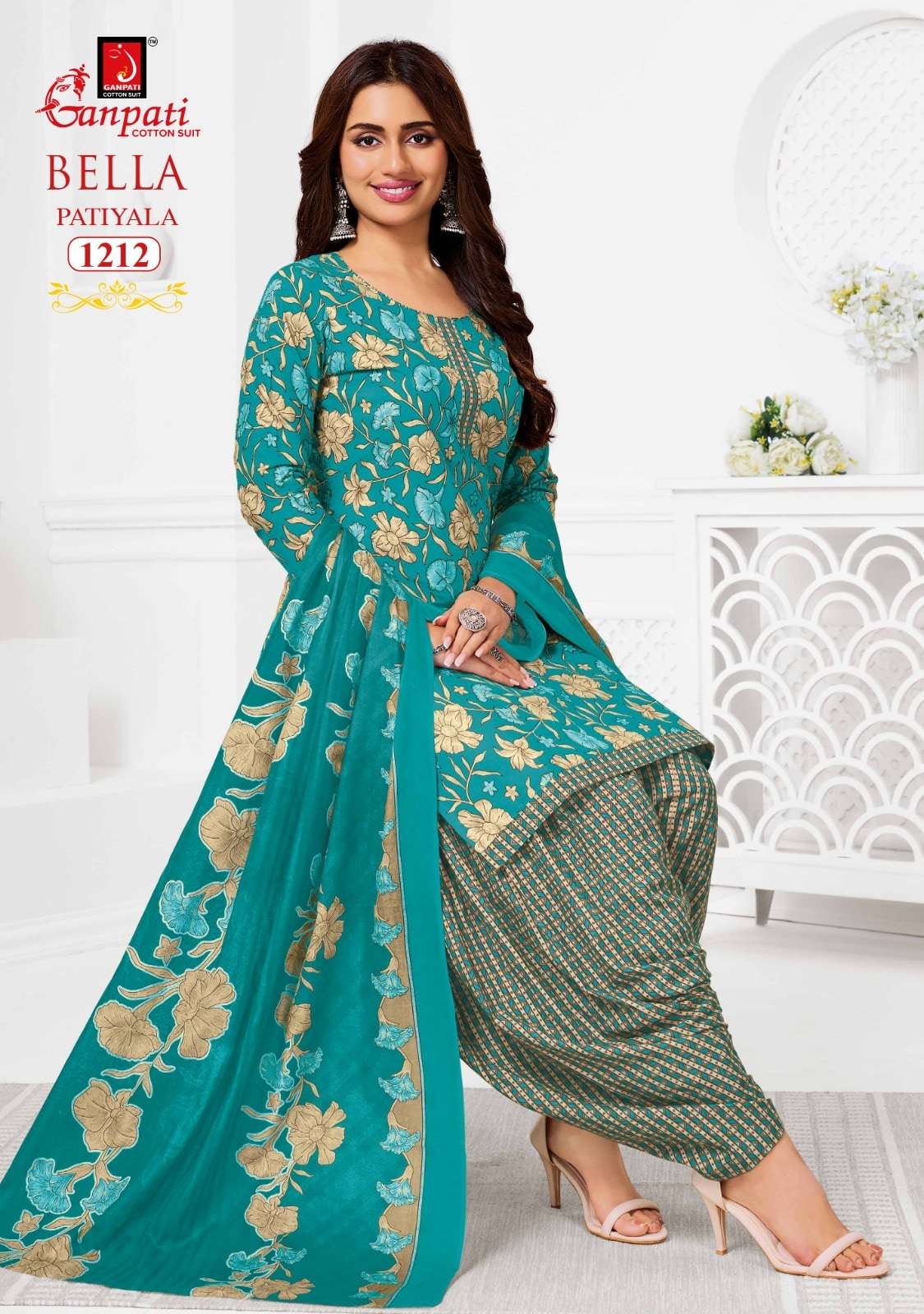 GANPATI BELLA PATIYALA VOL-12 Cotton Printed Salwar Suit