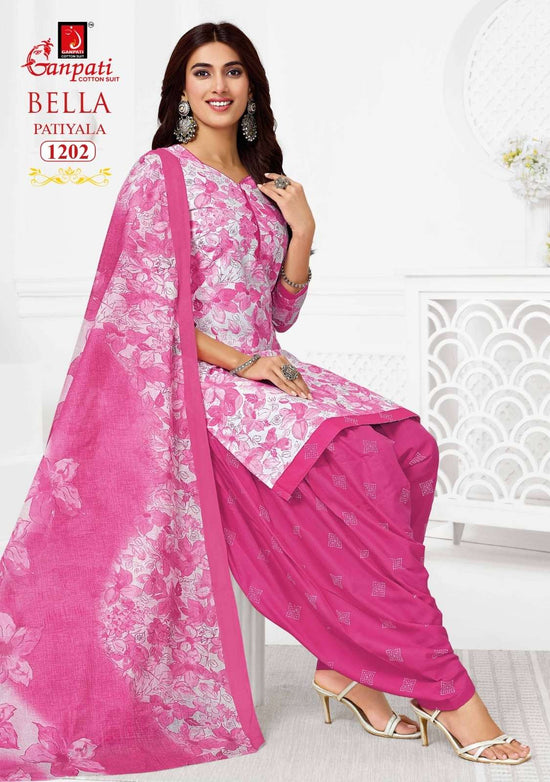 GANPATI BELLA PATIYALA VOL-12 Cotton Printed Salwar Suit