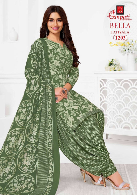 GANPATI BELLA PATIYALA VOL-12 Cotton Printed Salwar Suit