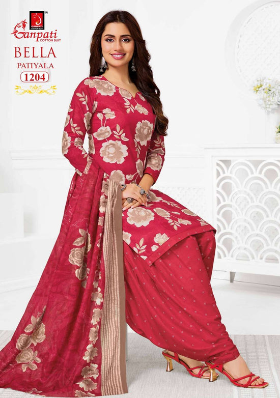 GANPATI BELLA PATIYALA VOL-12 Cotton Printed Salwar Suit