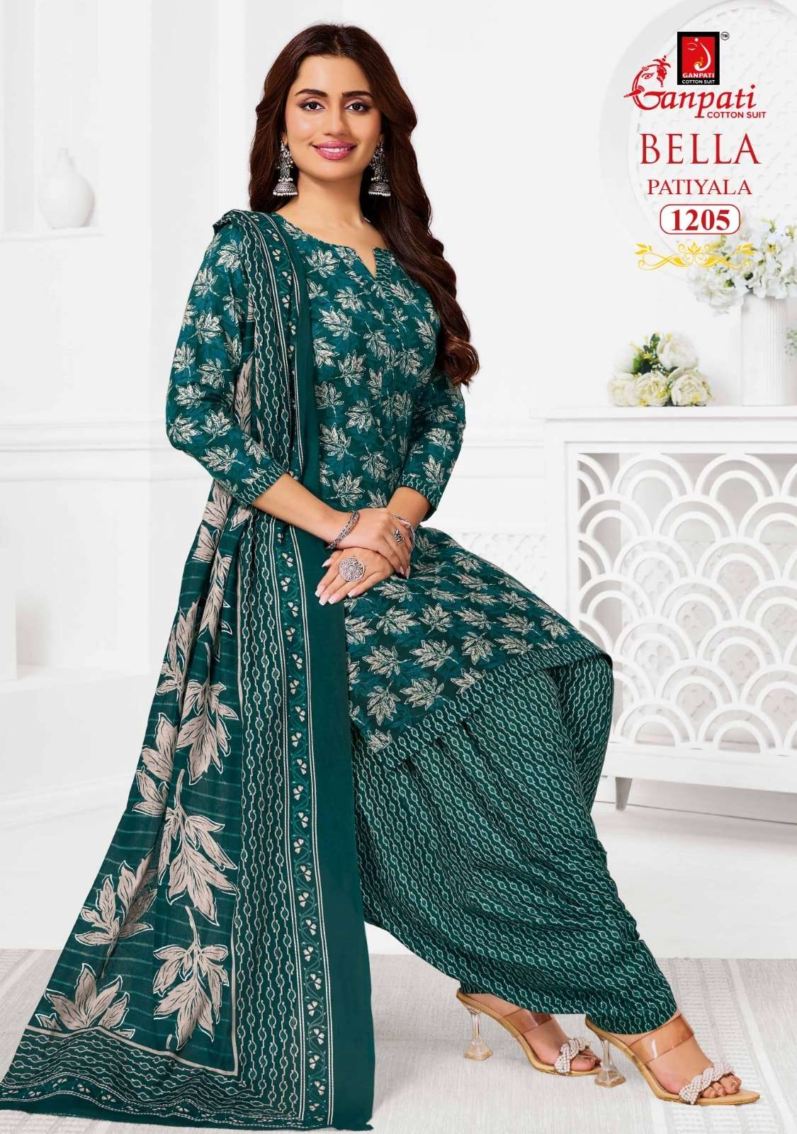GANPATI BELLA PATIYALA VOL-12 Cotton Printed Salwar Suit