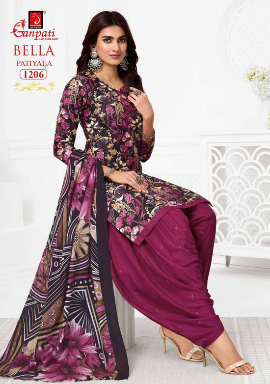 GANPATI BELLA PATIYALA VOL-12 Cotton Printed Salwar Suit