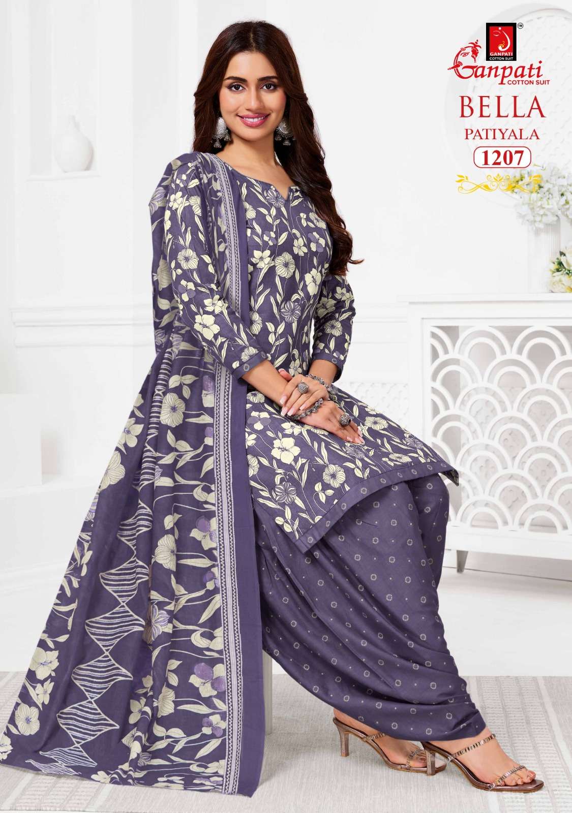 GANPATI BELLA PATIYALA VOL-12 Cotton Printed Salwar Suit