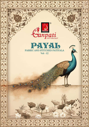 Ganpati Cotton Payal Vol 12 Pure Cotton Printed Dress Material - Amrah Wholesale