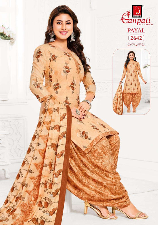 Ganpati Cotton Payal Vol 12 Pure Cotton Printed Dress Material - Amrah Wholesale