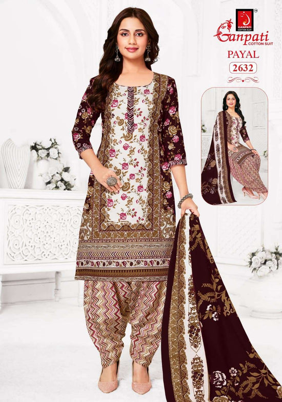 Ganpati Cotton Payal Vol 12 Pure Cotton Printed Dress Material - Amrah Wholesale