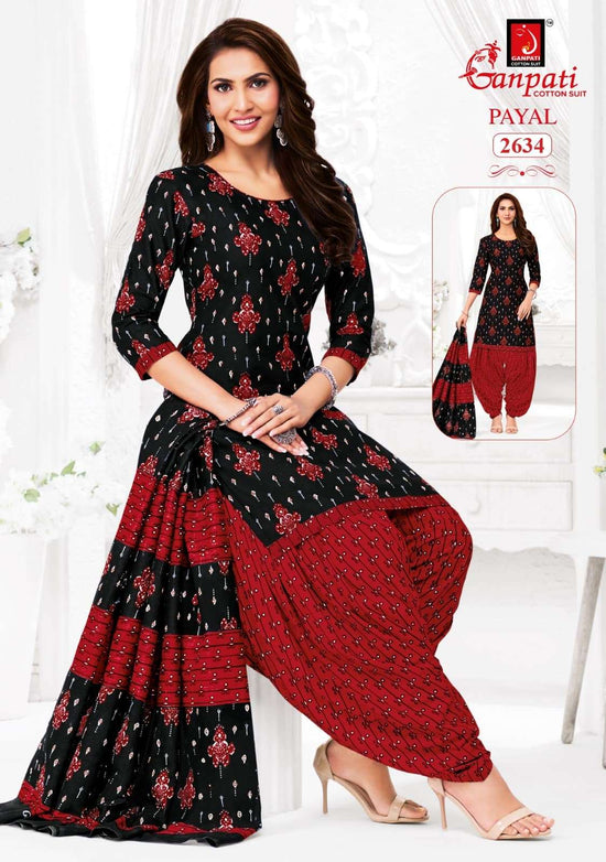 Ganpati Cotton Payal Vol 12 Pure Cotton Printed Dress Material - Amrah Wholesale