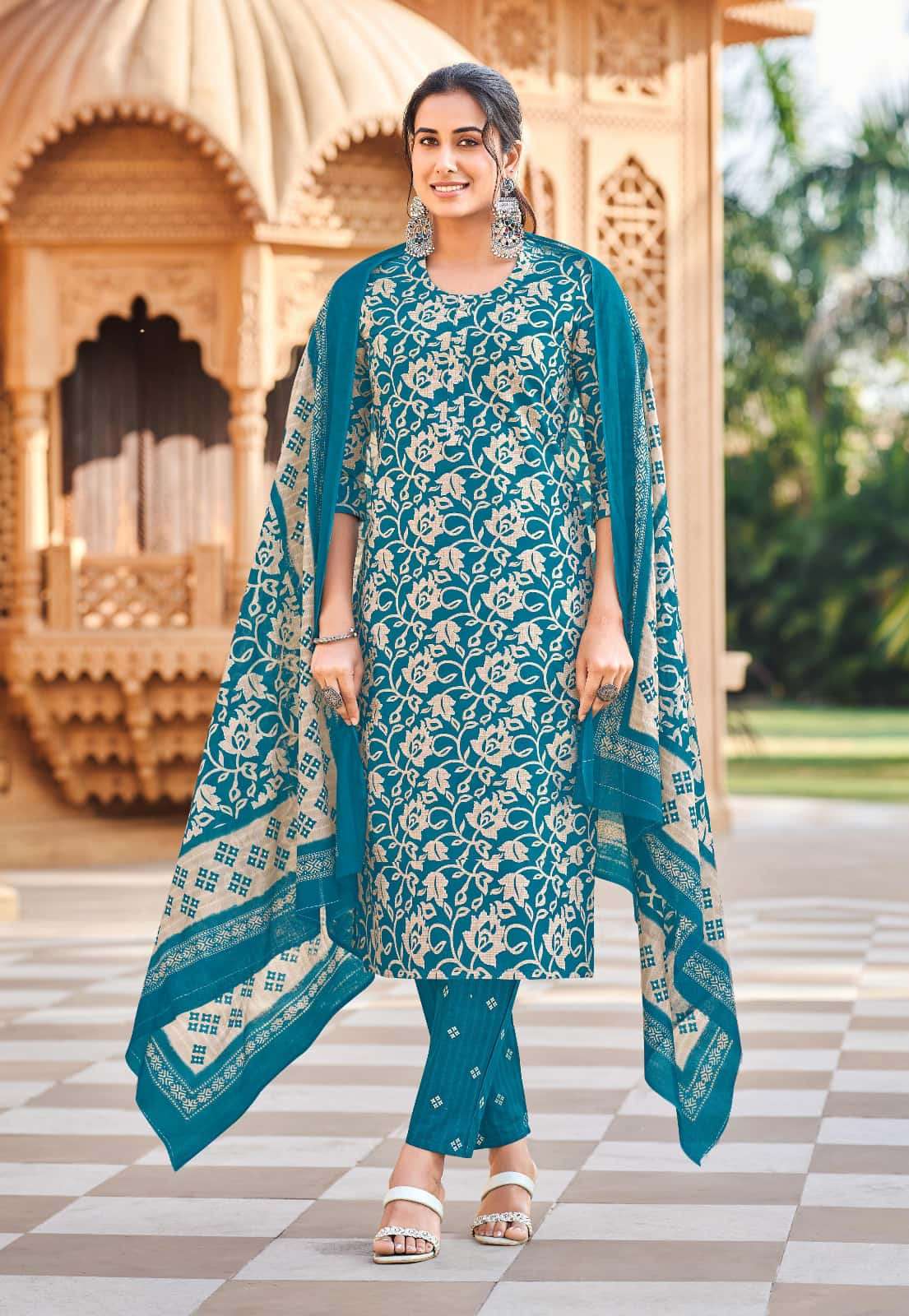 Ganpati Cotton Gopi Vol 15 Cotton Salwar Suit Set