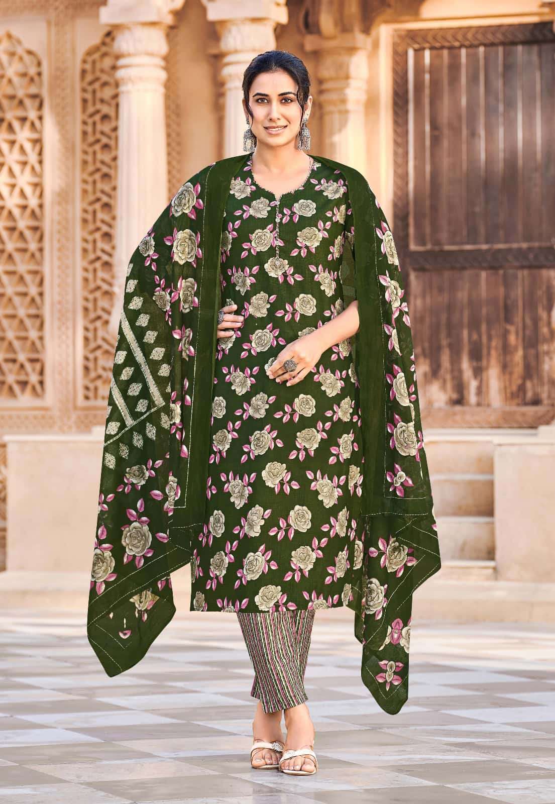 Ganpati Cotton Gopi Vol 15 Cotton Salwar Suit Set