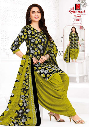 Ganpati Noori Patiyala Vol-13 Cotton Printed Dress Material