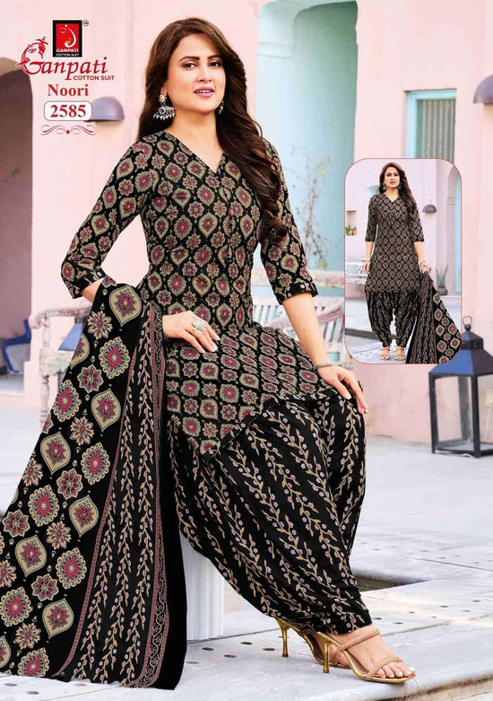 Ganpati Cotton Noori Patiyala Vol 14 Pure Cotton Dress Material