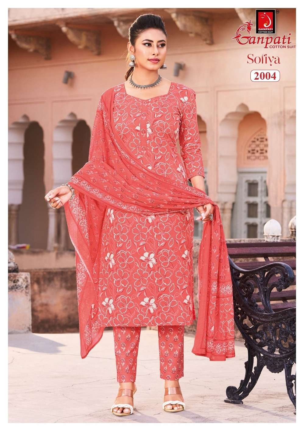 GANPATI SOFIYA Vol-2 Premium Cotton Stitched Suit Set