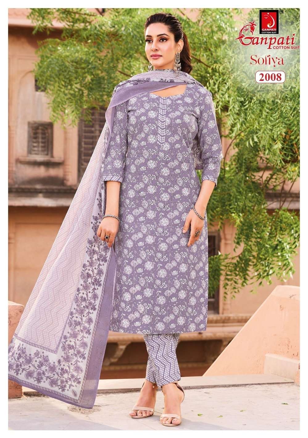 GANPATI SOFIYA Vol-2 Premium Cotton Stitched Suit Set