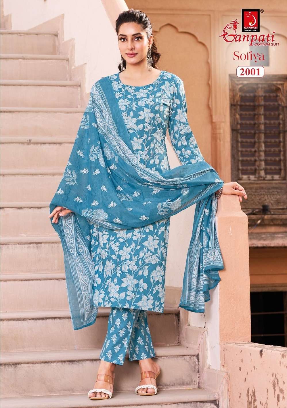 GANPATI SOFIYA Vol-2 Premium Cotton Stitched Suit Set