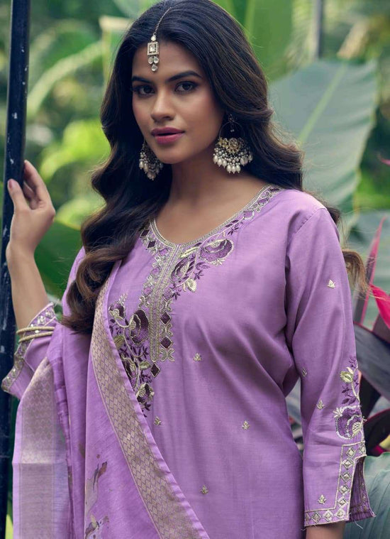 Girnar Dhvani Vol 1 Roman Silk Salwar Suit Set