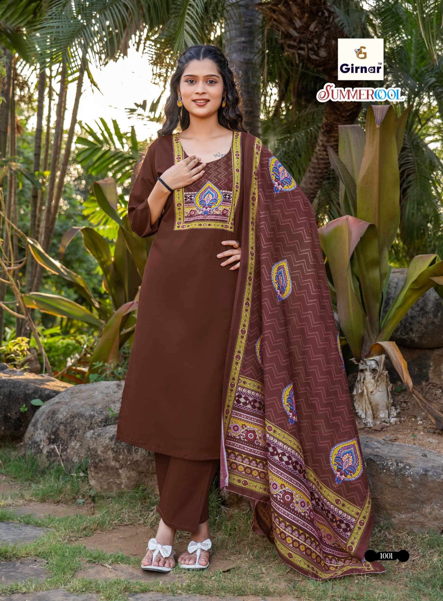 Girnar Summer Cool Vol 1 Dhabhu Cotton Salwar Suit Set