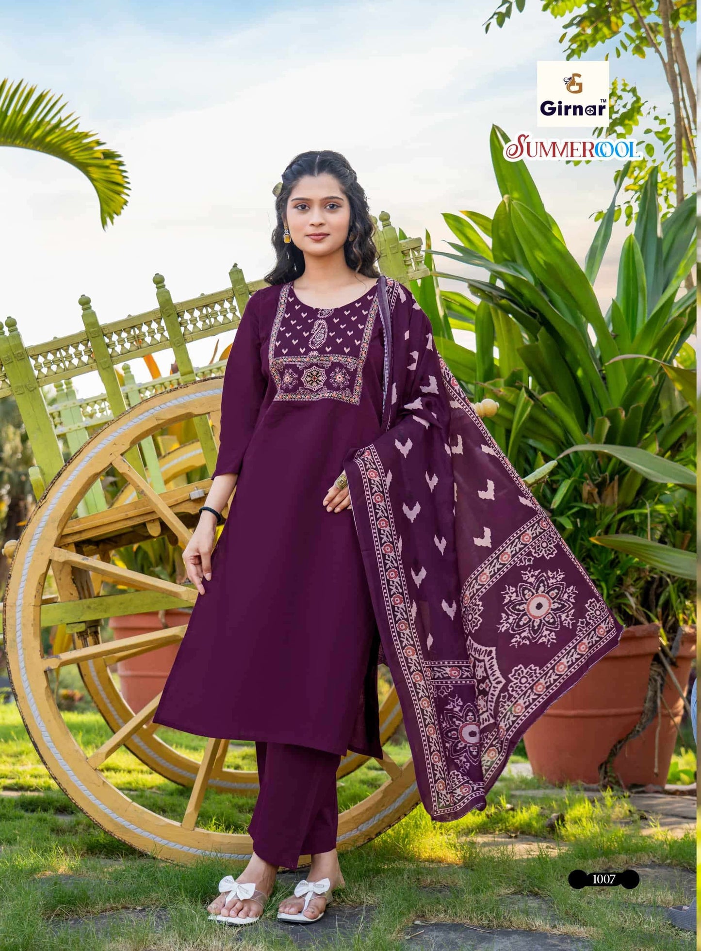 Girnar Summer Cool Vol 1 Dhabhu Cotton Salwar Suit Set