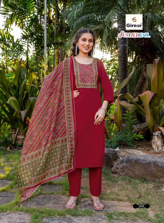 Girnar Summer Cool Vol 1 Dhabhu Cotton Salwar Suit Set