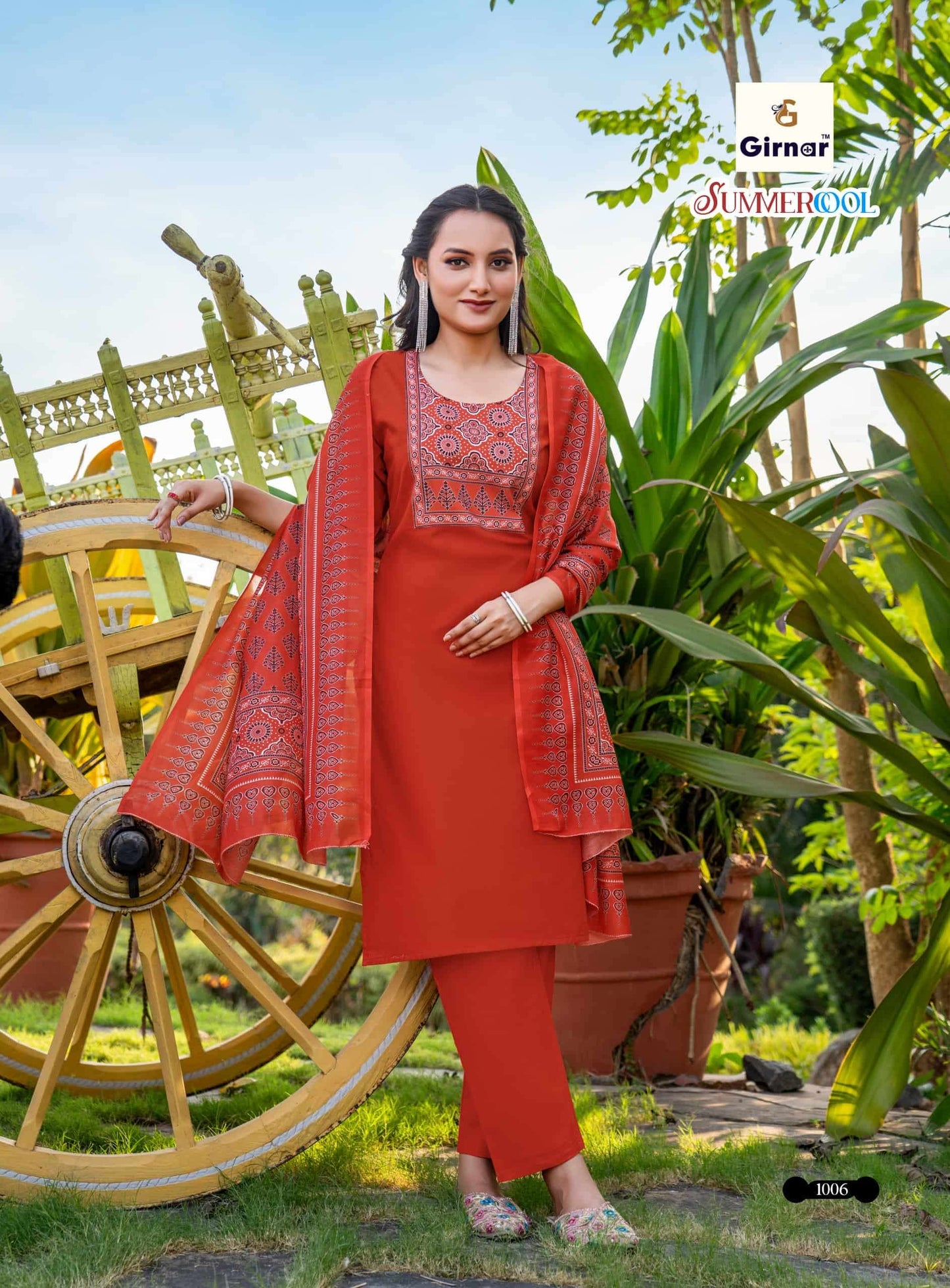 Girnar Summer Cool Vol 1 Dhabhu Cotton Salwar Suit Set