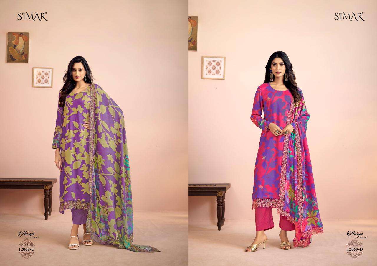Glossy Simar Aarya Vol 2 - Amrah Wholesale