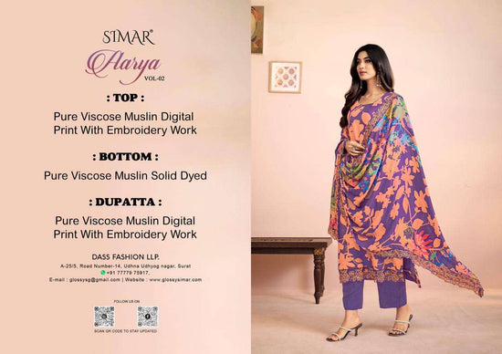Glossy Simar Aarya Vol 2 - Amrah Wholesale