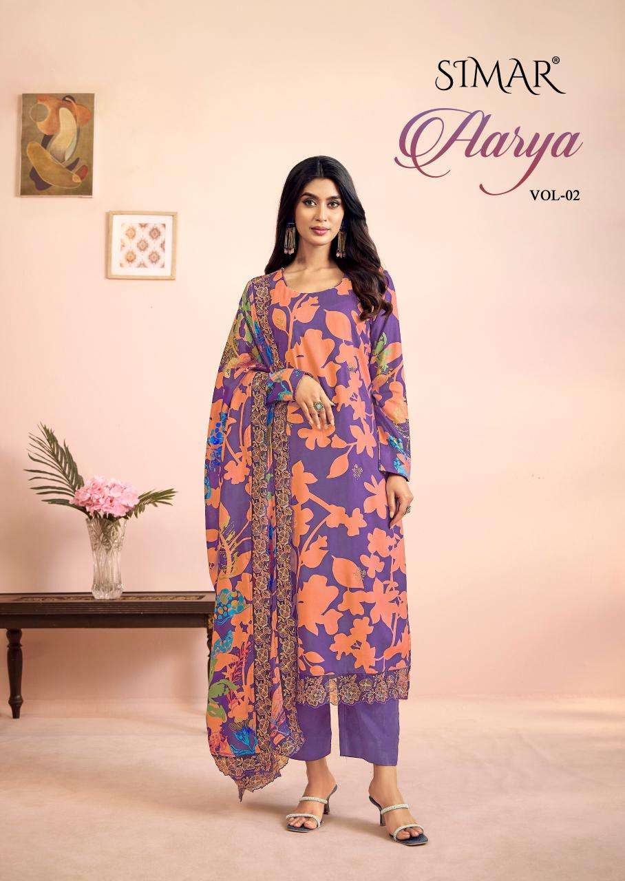 Glossy Simar Aarya Vol 2 - Amrah Wholesale
