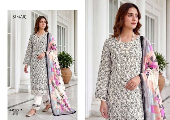 Glossy Aayesha Muslin Digital Printed Dress Material