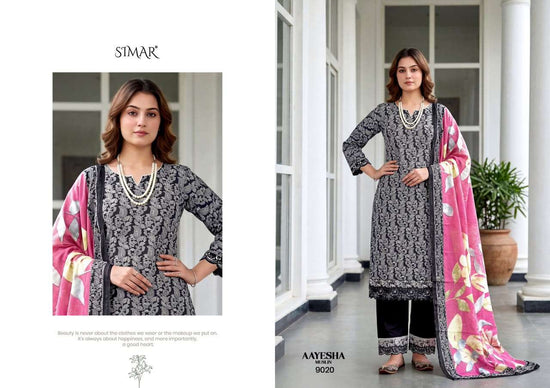 Glossy Aayesha Muslin Digital Printed Dress Material