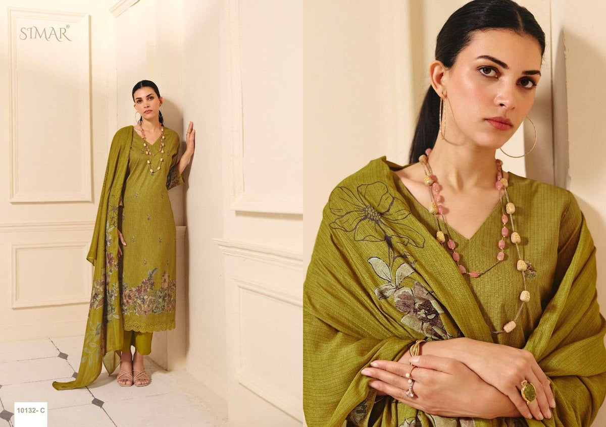 Glossy Amber Dress Material Wholesale Catalogue - Amrah Wholesale