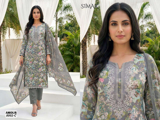 Glossy Amour 8002 Masaba Silk Designer Dress Material
