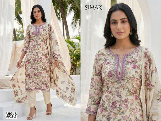 Glossy Amour 8002 Masaba Silk Designer Dress Material