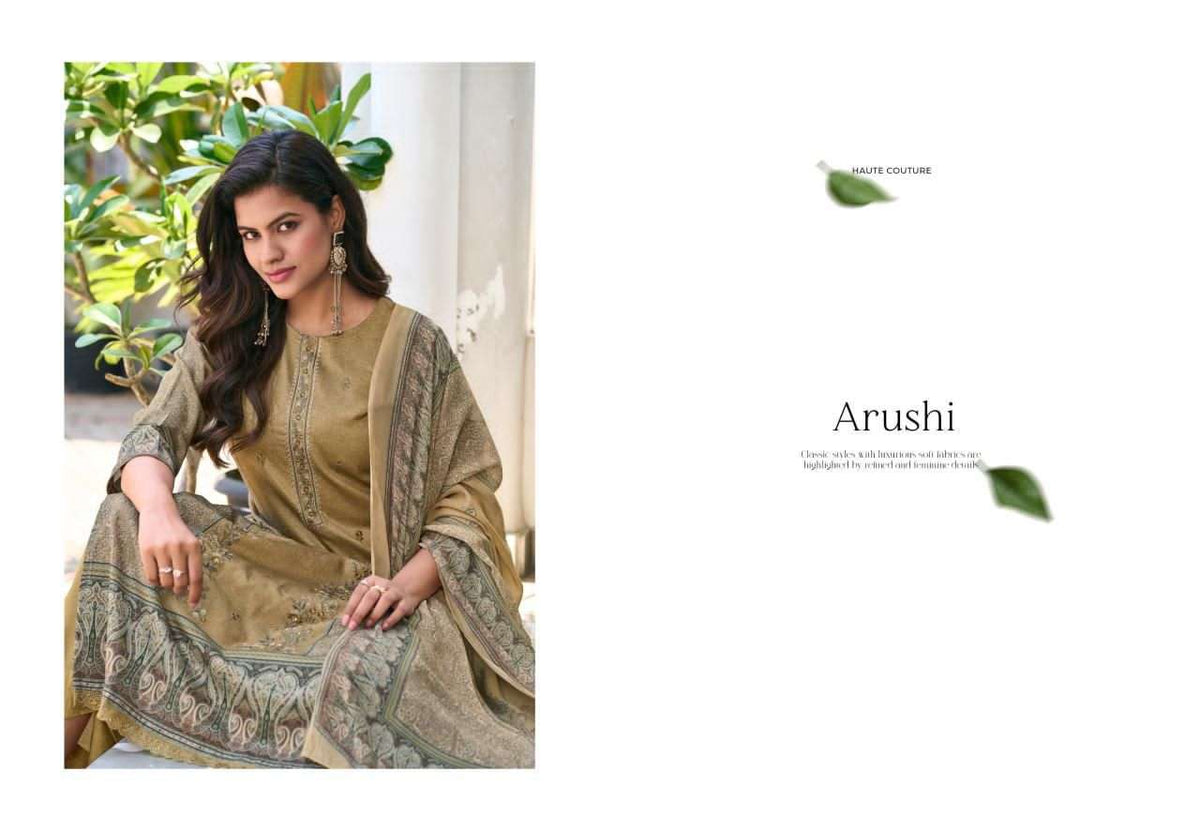 Glossy Arushi Digital Printed Cotton Dress Material