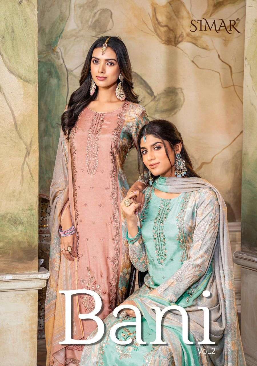 Glossy Bani Vol 2 Pure Lawn Cotton Pakistani Suit - Amrah Wholesale