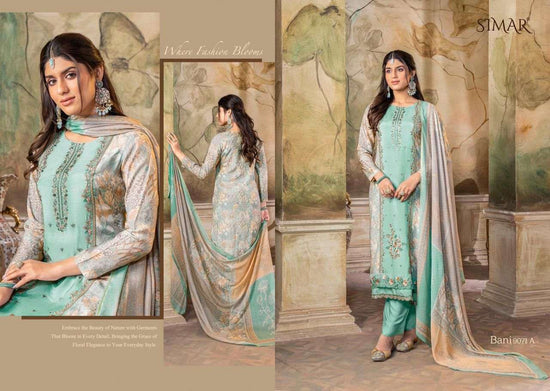 Glossy Bani Vol 2 Pure Lawn Cotton Pakistani Suit - Amrah Wholesale