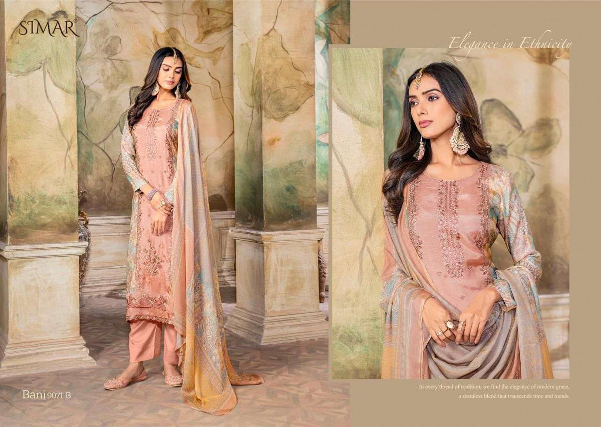 Glossy Bani Vol 2 Pure Lawn Cotton Pakistani Suit - Amrah Wholesale