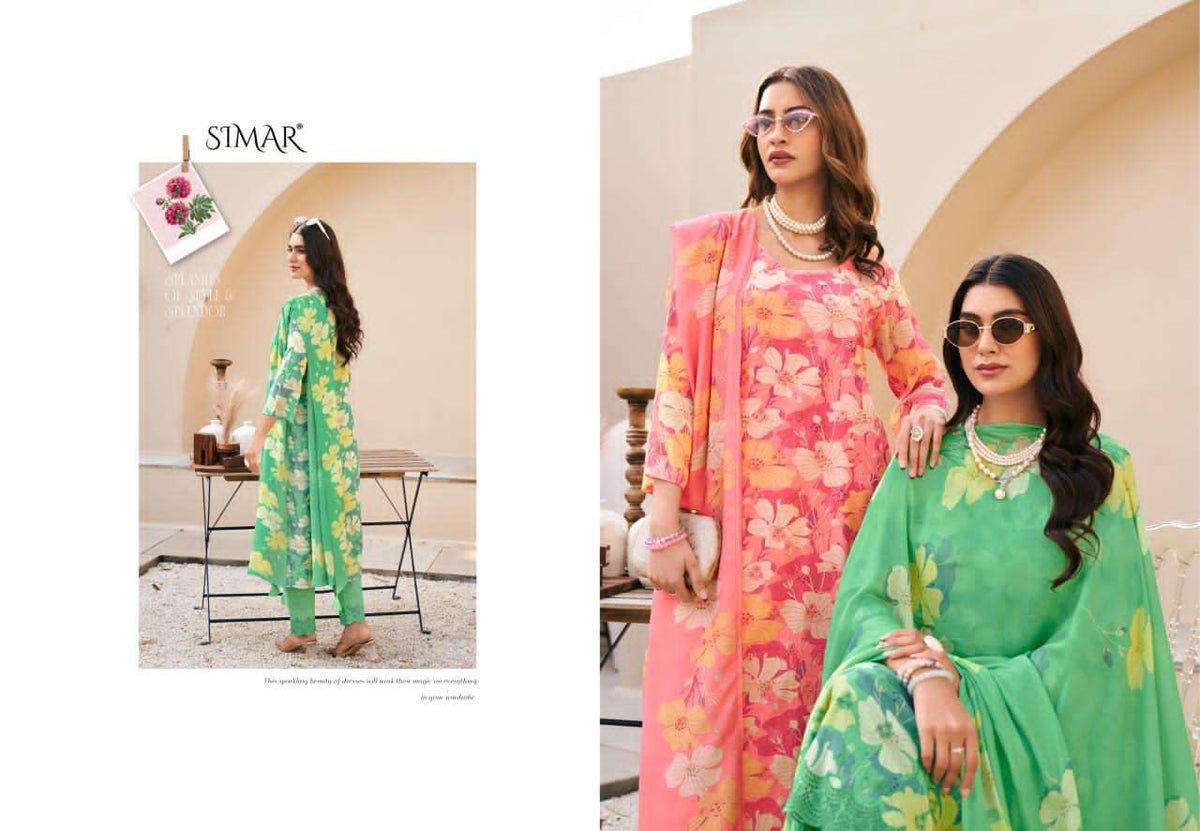 Glossy Dilkhush Mal Crush Digital Printed Dress Material