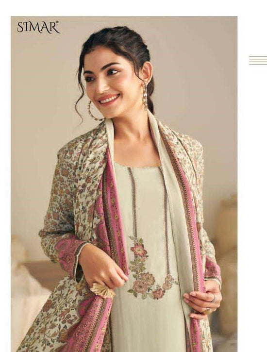 Glossy Fenna Viscose Dress Material - Amrah Wholesale