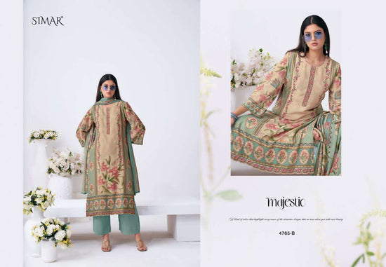 Glossy Florika Pure Mal Digital Printed Dress Material - Amrah Wholesale