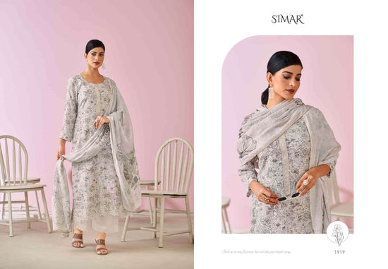 Glossy Haseen A Hit List Collection Vol 1 Pure Viscose Muslin Dress Material - Amrah Wholesale