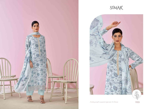 Glossy Haseen A Hit List Collection Vol 1 Pure Viscose Muslin Dress Material - Amrah Wholesale