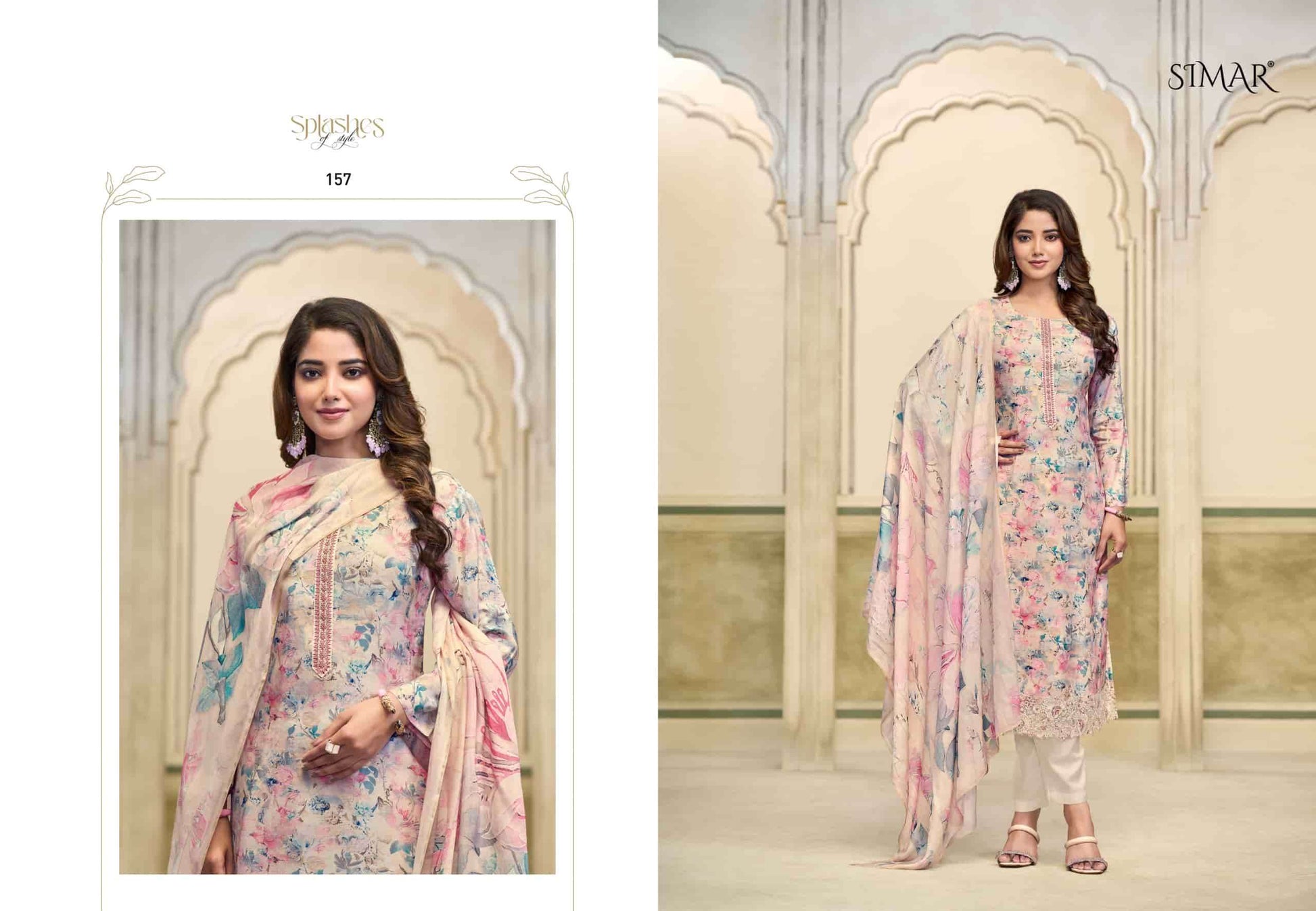 Glossy Haseen A Hit List Collection Vol 1 Dress Material Wholesale Catalogue - Amrah Wholesale