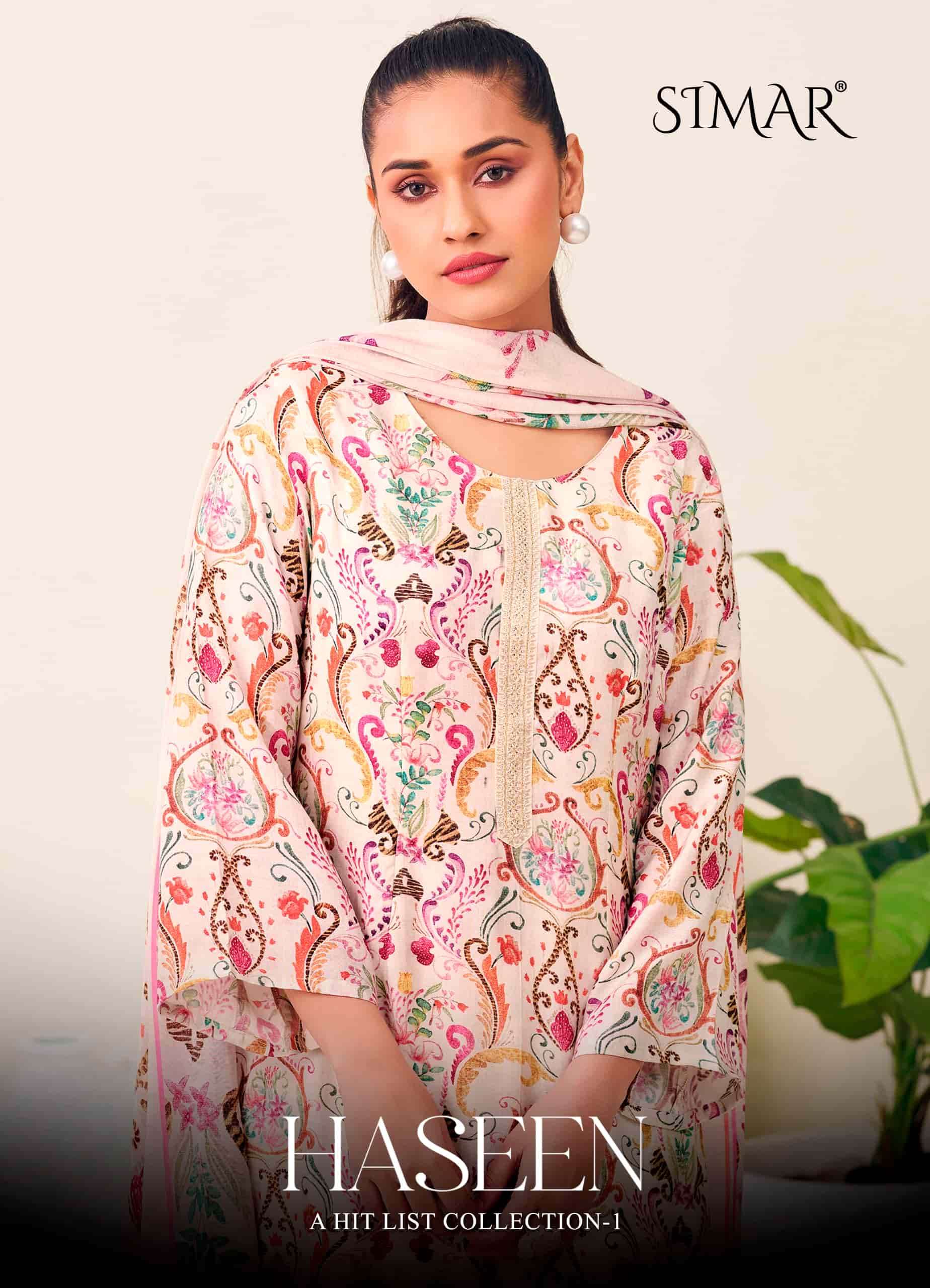 Glossy Haseen A Hit List Collection Vol 1 Dress Material Wholesale Catalogue - Amrah Wholesale
