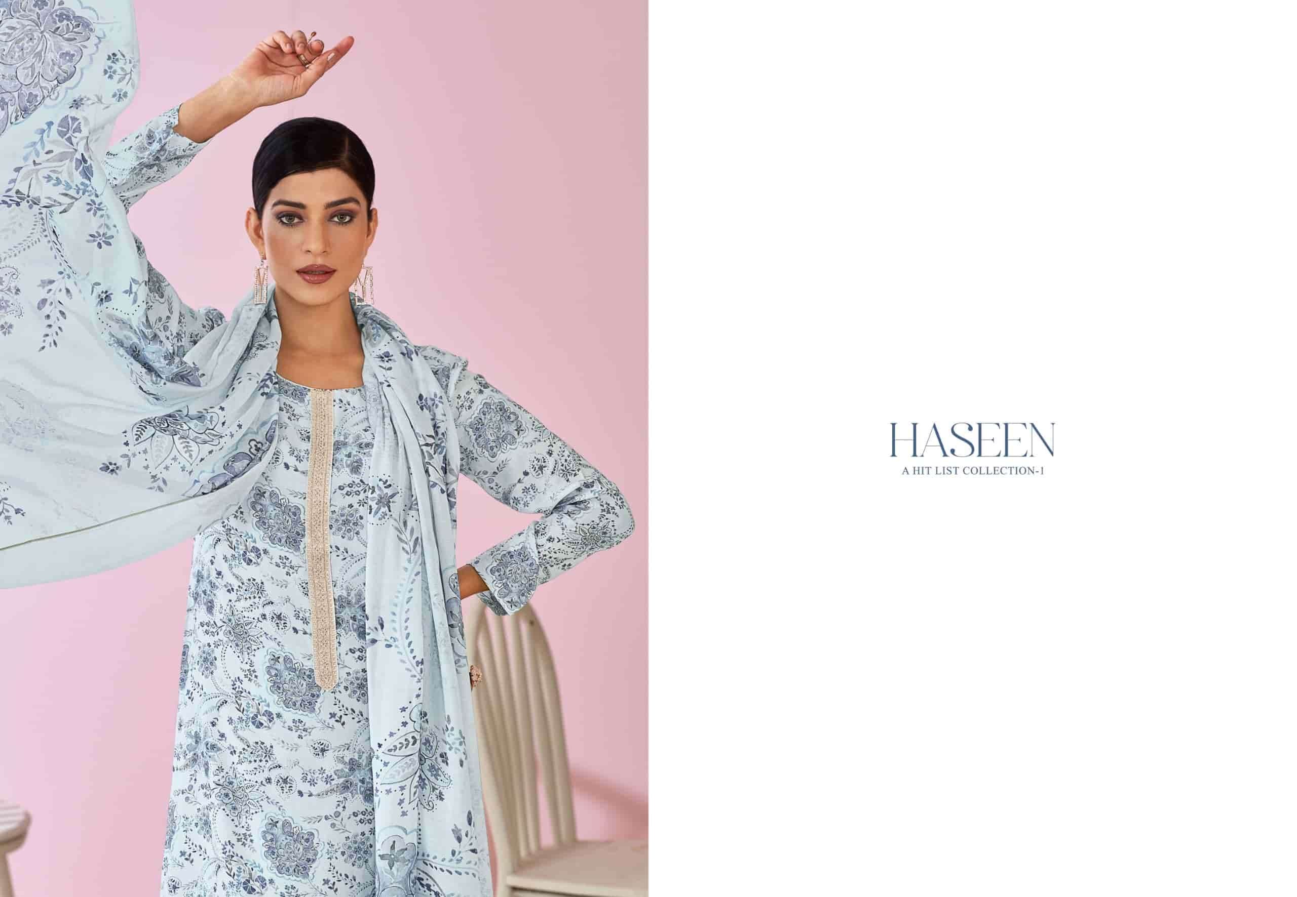 Glossy Haseen A Hit List Collection Vol 1 Dress Material Wholesale Catalogue - Amrah Wholesale